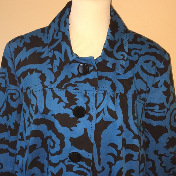 INC woman print jacket 🌸 - Picture 2 of 8